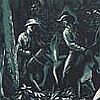 Print: "Jungle" by Bernard Brussel-Smith, dated 1946