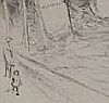 Print: "La Greir Deserte" by Gustave Leheutre, circa 1915