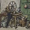 Print: "Bric A Brac, Brittany" by Tavik F. Simon, 1926