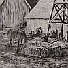 Print: "Windmill at Moon Up" by Charles B. Rogers