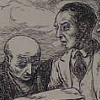Print: "The Shoeshine" by Charles W. Locke