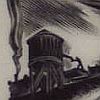 Lynd Ward Print: "The Water Tower"